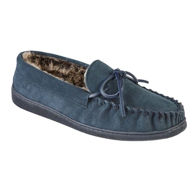 Begg Exclusive Eskdale Navy Mens slippers 0616-70